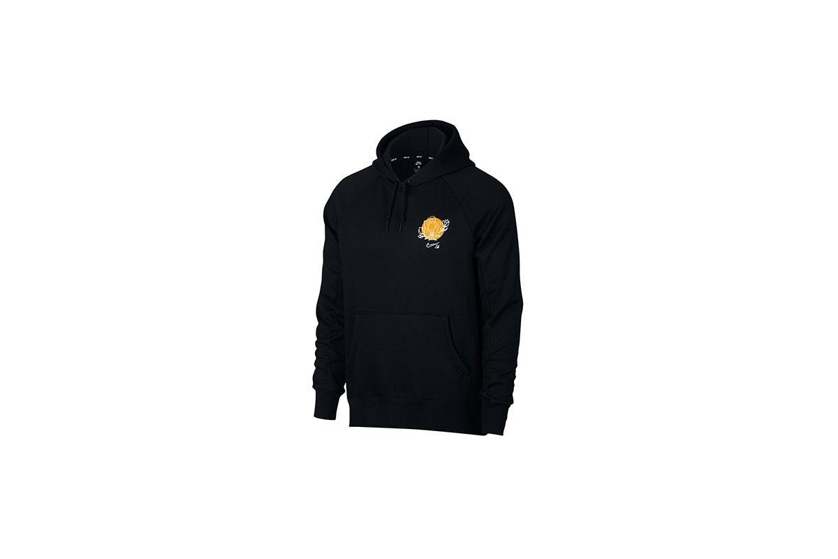 Black yellow nike hoodie deals